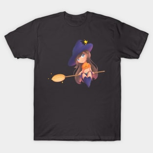 Chibi Witch - QueenOfArt T-Shirt